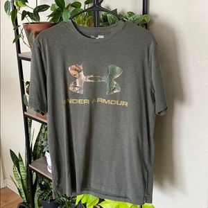 Men’s Loose Fit Camo Under Armour HeatGear Shirt